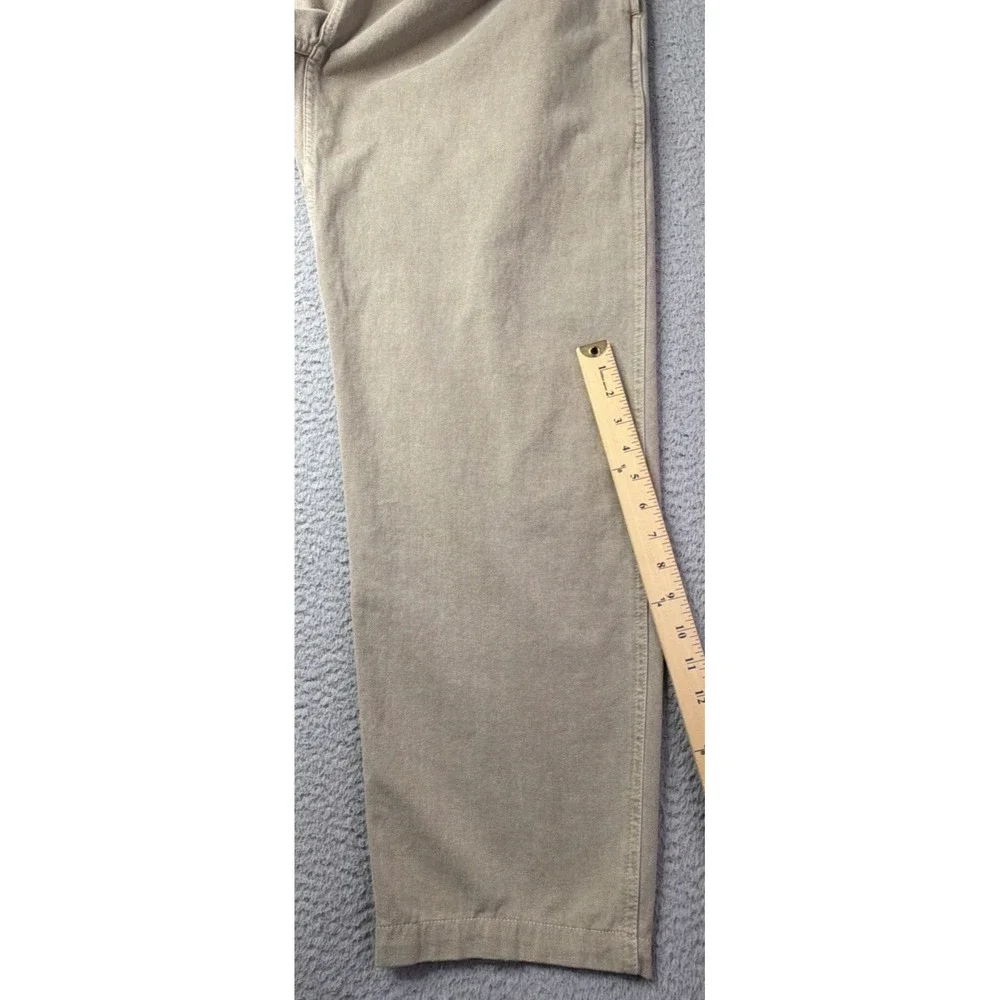 Gramicci Pants Mens Size XL Original Hiking Pants Taupe Khaki Belted Made In USA